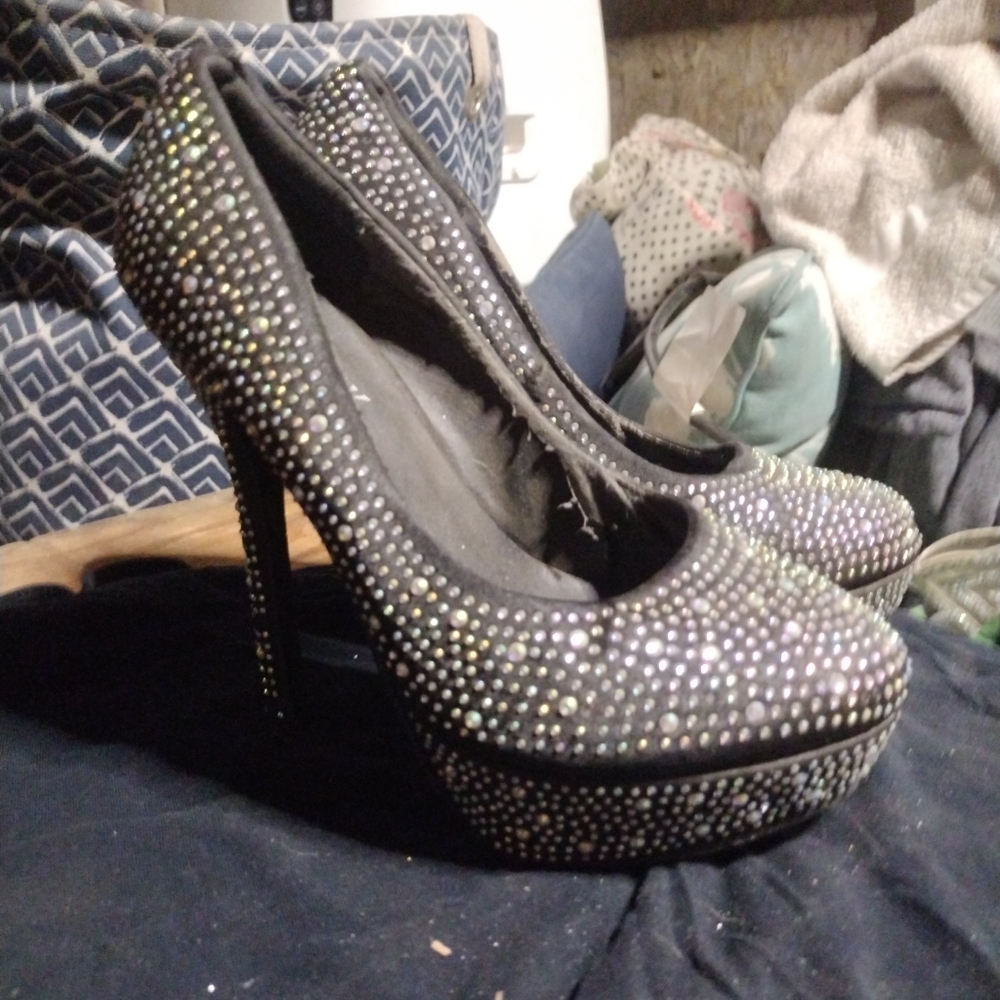 Delicacy Blinged heels